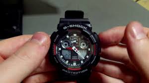 How To Change The Time And Date On A G Shock 5081 Watch Youtube