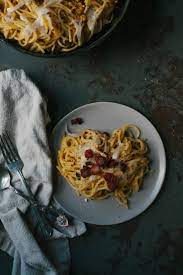 Recipe Butternut Squash Spaghetti Carbonara A Daily Something Butternut Squash Spaghetti Autumn Pasta Recipes Spaghetti Carbonara