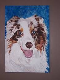 Works Of Artist Rebecca Scrivner Lemmon February 2011 Painting Canine Art Christmas Paintings