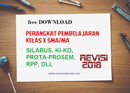 Kali ini kami bagikan kembali perangkat pembelajaran mts kurikulum 2013 revisi 2018 mata pelajaran akidah akhlak, ski, bahasa arab, fikih dan qur'an hadits kelas 7, 8, 9 semester 1 dan 2 dalam format word lengkap. Download Gratis Rpp Dan Perangkat Pembelajaran Ski Kelas X Sma Ma K13 Revisi 2018 Madrasah Muba
