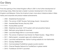 Having accumulated over 500, 000 research and development hours, we have created a few key innovative technology. Mg On Twitter But Footfallcam Is One Of Many Properties That Falls Under Meta Technology Also Belonging To Edward Https T Co Oomdiyoxvk Yep There Is Also A Nursery Cam Dating App And Even A