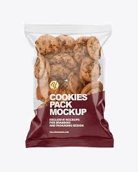Download Cookies Pack Mockup In Flow Pack Mockups On Yellow Images Object Mockups PSD Mockup Templates