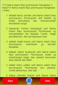 Rangkaian nama anak perempuan yang artinya penghuni surga. Rujukan Nama Islam Perempuan 1 0 Download Android Apk Aptoide