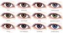 Eye Color List - m