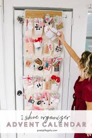Diy Shoe Organizer Advent Calendar The Pretty Life Girls Shoe Organization Diy Diy Advent Calendar Cool Advent Calendars