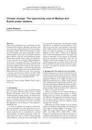 P><p>eskom's consultants estimate that 35 new coal mines will be required to support the medupi and hitachi power africa is conducting its works at kusile now under the name mitsubishi hitachi. Pdf Climate Change The Opportunity Cost Of Medupi And Kusile Power Stations