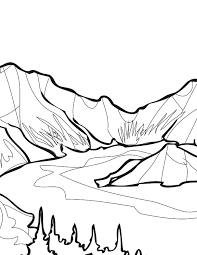 Mountain range coloring pages at getdrawings com free for. Lake Coloring Pages Books 100 Free And Printable Coloring Home