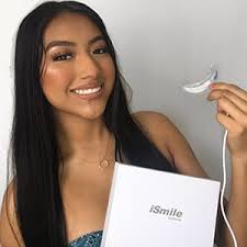 Teeth Whitening Kit at Home with Red & Blue LED Light Technology