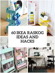 The list below includes ikea desk hacks that are both budget friendly and super functional. 60 Smart Ways To Use Ikea Raskog Cart For Home Storage Digsdigs
