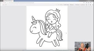 Optionally select a background to show underneath the page. How To Make A Coloring Book Start A Mom Blog