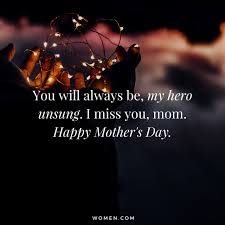 Today the angels must be around you accompanying a soul as good as yours. Say Happy Mother S Day To Mom In Heaven With These 17 Quotes Women Com