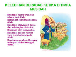 Memohon keampunan dan rahmat allah. Bahagian Adab Ketika Ditimpa Musibah Dan Menerima Nikmat