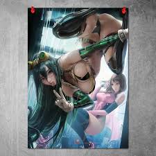 Sexy Girl HD No Frame Picture HD Print Anime Characters Sakimichan Canvas  Painting Living Room Wall Art Decor Home Modern Poster - AliExpress