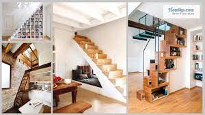 37 Amazing Space Saving Staircase Ideas For Your Tiny Home Homiku Com Space Saving Staircase Home Decor Small Living Room Decor