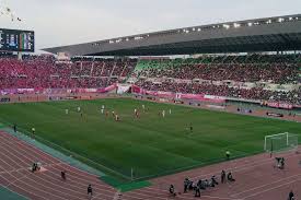 Use the map controls to rotate and zoom the cerezo osaka stadium view. Watching J League Cerezo Osaka U23 House