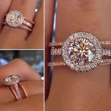 Top 10 Halo Engagement Rings Round Halo Engagement Rings Wedding Rings Engagement Rose Gold Wedding Bands
