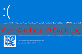 If a pc has windows vista, 7, 8 or 10 installed, follow these steps instead: How To View Windows 10 Crash Logs And Error Logs 2021 Updated