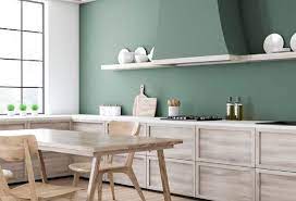 Selain itu, dasar warna cat pastel yang terang dapat menjadikan ruangan terkesan lebih terbuka. 10 Pilihan Warna Cat Dapur Yuk Bikin Dinding Dapur Jadi Lebih Cantik Lagi Rumah123 Com