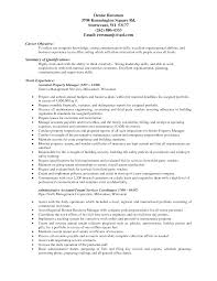 Property Management Resume Examples For 2021 Printable And Downloadable Just
