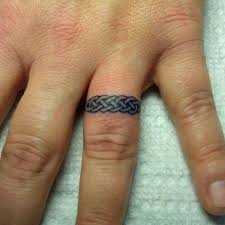 Celtic Knot Ring Wedding Band Tattoo Wedding Ring Tattoo For Men Ring Tattoo Designs
