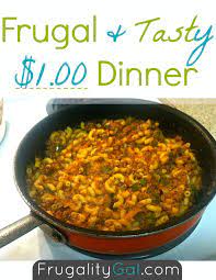 1 Dinner Super Cheap Meal To Make For A Lazy Night Frugality Gal Super Cheap Meals Cheap Dinners Cheap Dinner Recipes