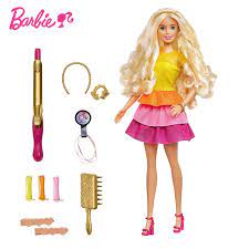 Hi guys, how you doing? Mattel Brand Barbie Doll Curly Hair Shimmer Style Toy Set Gbk24 Princess Twinkle Girl Changed Look Toys Birthday Gifts Dolls Aliexpress