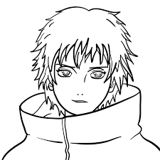 Each printable highlights a word that starts. Sasori Face Coloring Page Anime Coloring Pages