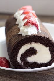 Ice Cream Cake Roll Chocolate Cake Filled With Ice Cream Tastes Like Vintage Newlywed Ice Cream Cake Of Days G Ice Cream Cake Roll Ice Cream Cake Cake Roll
