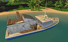 Safety comfort in the front pusher mod what to expect with above mods: I Made A Fully Functional Houseboat For An Old Fisherman And His Cat Complete With Everything He Needs To Retire On The Water Sims4