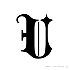 This page contains 26 old english type wall letters in 4 . Old English Letter U 35 Images Garnished Style Font Letter U Stock Vector Background Of The Different Lettering Styles Stencil Letters U Printable Free U Stencils