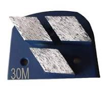 Triple rhombus segments concrete grinding shoes for Lavina ...