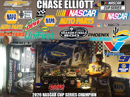 Chase elliott won his first cup series championship in 2020, his fifth full season in cup, by capturing his fifth win of the season at phoenix raceway. Chase Elliott 2020 Nascar Cup Series Champion By Kobalttools48 On Deviantart