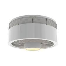 Shop Harbor Breeze Hive Series 18 In White Flush Mount Indoor Ceiling Fan With Light Kit And Remote 3 Blade At L Ceiling Fan With Light Ceiling Fan Fan Light
