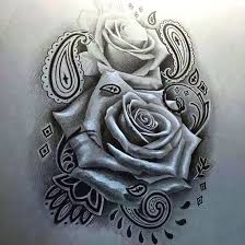 Pencil Drawing Of The Chicano Rose Chicano Style Tattoo Neck Tattoo Chicano Art Tattoos