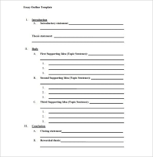 Essay Outline Pdf Demire Agdiffusion With Regard To Blank Essay Outline Format19934 Essay Outline Essay Outline Format Essay Outline Template