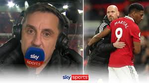 Neville questioned Manchester United's transfer policy which has seen  Anthony Martial remain at the club