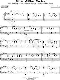 Piano, guitar, vocals, synthesizer and 6 more. Kyle Landry Minecraft Piano Medley Sheet Music Piano Solo In F Major Download Print Sku Mn0200547