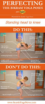 Perfecting The Bikram Yoga Poses Standing Head To Knee Bikram Yoga Bikram Yoga Poses Yoga Asanas