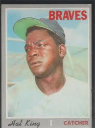 1970 Topps Hal King Braves Baseball Card #327 at Amazon's Sports  Collectibles Store