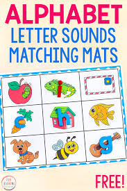 The letters of the alphabet do not always represent the same sounds of english. Beginning Sounds Letter Match Up Mats Printable
