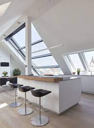 bulthaup kuche dachgeschoss kuchen ideen dachgeschoss kuche dachschrage coole wohnungen