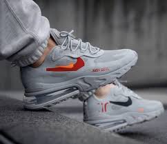 Nike Air Max React Grey In 2020 Nike Shoes Air Max Nike Air Shoes Sneakers Men Fashion
