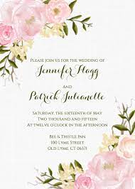 20 Beautiful Garden Wedding Invitations Mid South Bride Floral Wedding Invitations Wedding Invitations Pink Wedding Invitations