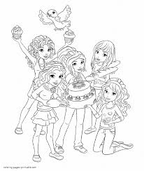 These lego friends coloring pages are about characters of the film. Lego Friends Printable Coloring Pages Coloring Pages Printable Com