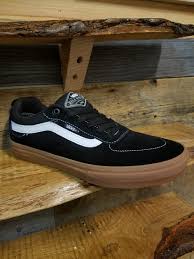 Kyle walker's pro model shoes blend the responsive flexibility of a classic vulcanized sole with the impact support of a cupsole thanks to vans' wafflecup construction. Vans Kyle Walker Pro Black Gum This Skateshop