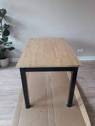 ikea tafel hack ikea bjorkudden afm 110x75x80 histor hoogglans zwart totaal 38 00 euro tafel via marktplaats euro 30 00 en hoog ikea tafel hoogglans verf