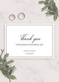 In addition to compiling them in a memorable wedding photo album, pick a photo to use in a personalized thank you card. Wedding Thank You Cards Download Or Order Printed