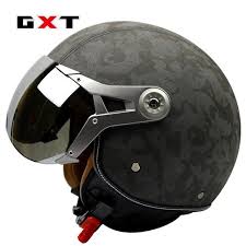 Gxt Helmet Vespa Retro Motorcycle Helmet Harley Casque Moto