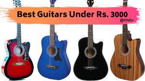 Most expensive acoustic guitar brands are manufacturing with much better material than other acoustic guitars. 7 Best Acoustic Guitars Under 3000 Rupees For Beginners In 2020