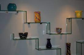 Custom Glass Shelving Glass Wall Shelves Glass Shelves Decor Wall Shelf Decor